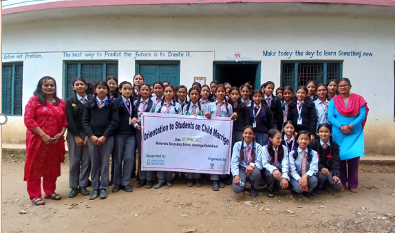 Building Awareness, Raising Voice: Orientation on Ending Child Marriage and Child Rights