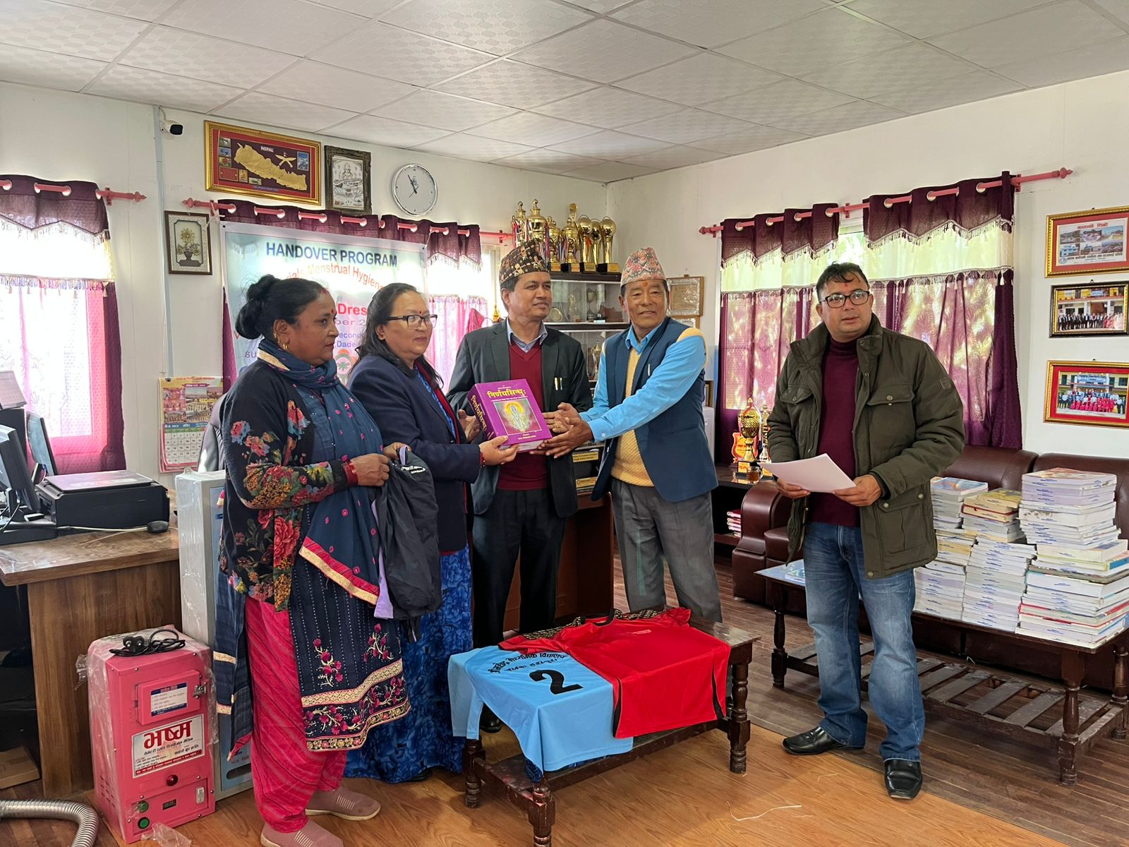 Strategic Handover Materials of Educational and Hygiene Materials for Empowering Adolescents Girls