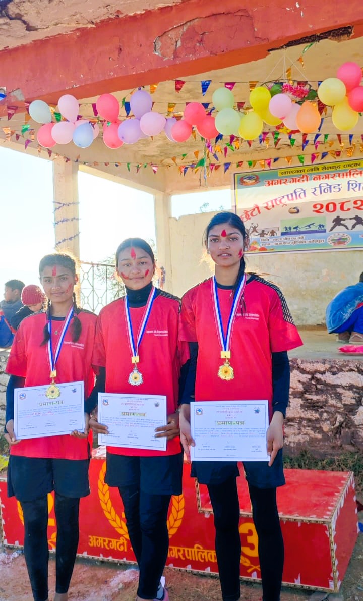 Breaking Barriers Through Extra-Curricular Activities: Girls Shine In President Running Shield